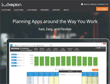 Tablet Screenshot of kepion.com